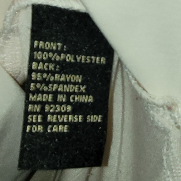 NWOT Embroidered Beige Top - Picture 5 of 8